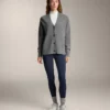 Colanți călduroși, cu talie înaltă, lungi până la gleznă, cu buzunare, 70 cm