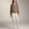Colanți călduroși, cu talie înaltă, lungi până la gleznă, cu buzunare, 70 cm
