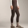 Colanți călduroși, cu talie înaltă, lungi până la gleznă, cu buzunare, 70 cm
