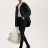 Colanți călduroși, cu talie înaltă, lungi până la gleznă, cu buzunare, 70 cm