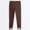 Colanți Comfortlux cu talie foarte înaltă, lungi până la gleznă, model Fuseau