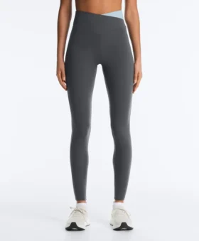 Colanți Comfortlux cu talie în V și contrast, lungi până la gleznă Colanți Comfortlux cu talie în V și contrast, lungi până la gleznă