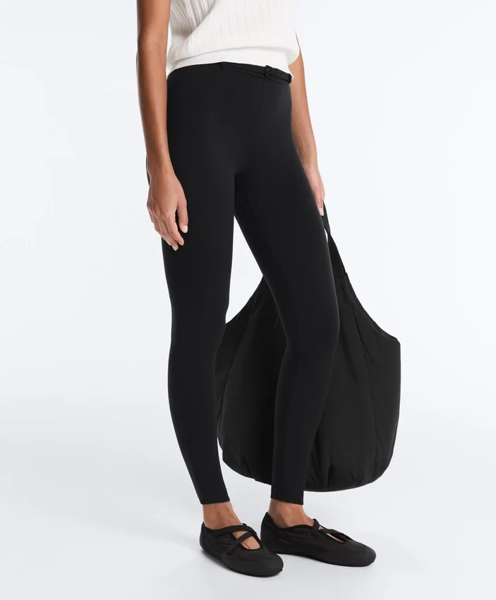 Colanți Comfortlux cu talie înaltă de 65 cm, lungi până la gleznă, cu curea Colanți Comfortlux cu talie înaltă de 65 cm, lungi până la gleznă, cu curea