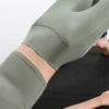 Colanți Comfortlux cu talie înaltă și nervuri, lungi până la gleznă
