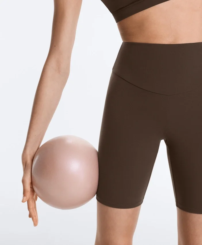 Colanți Comfortlux de tip biker cu talie înaltă de 20 cm Colanți Comfortlux de tip biker cu talie înaltă de 20 cm