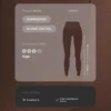 Colanți cu talie înaltă, Compressive, care modelează abdomenul, cu lungime până la gleznă Colanți cu talie înaltă, Compressive, care modelează abdomenul, cu lungime până la gleznă