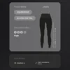 Colanți cu talie înaltă, Compressive, care modelează abdomenul, cu lungime până la gleznă Colanți cu talie înaltă, Compressive, care modelează abdomenul, cu lungime până la gleznă