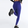 Colanți cu talie înaltă, Compressive, reflectorizanți, lungi până la gleznă Colanți cu talie înaltă, Compressive, reflectorizanți, lungi până la gleznă