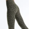 Colanți Evermove cu imprimeu leopard, talie înaltă și lungime până la gleznă Colanți Evermove cu imprimeu leopard, talie înaltă și lungime până la gleznă