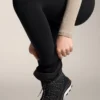 Colanți fără cusături, foarte călduroși, cu talie foarte înaltă, lungi până la gleznă, de 70 cm