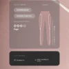 Colanți lungi până la gleznă, cu talie înaltă, Compressive Core Control, cu detalii contrastante Colanți lungi până la gleznă, cu talie înaltă, Compressive Core Control, cu detalii contrastante