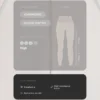 Colanți lungi până la gleznă, cu talie înaltă, Compressive, reflectorizanți, pentru Core Control în zona abdominală Colanți lungi până la gleznă, cu talie înaltă, Compressive, reflectorizanți, pentru Core Control în zona abdominală