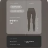 Colanți lungi până la gleznă, cu talie înaltă, Compressive, reflectorizanți, pentru Core Control în zona abdominală Colanți lungi până la gleznă, cu talie înaltă, Compressive, reflectorizanți, pentru Core Control în zona abdominală