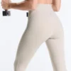Colanți lungi până la gleznă, cu talie înaltă, Compressive, reflectorizanți, pentru Core Control în zona abdominală Colanți lungi până la gleznă, cu talie înaltă, Compressive, reflectorizanți, pentru Core Control în zona abdominală