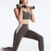 Colanți lungi până la gleznă, cu talie înaltă, Compressive, reflectorizanți, pentru Core Control în zona abdominală Colanți lungi până la gleznă, cu talie înaltă, Compressive, reflectorizanți, pentru Core Control în zona abdominală