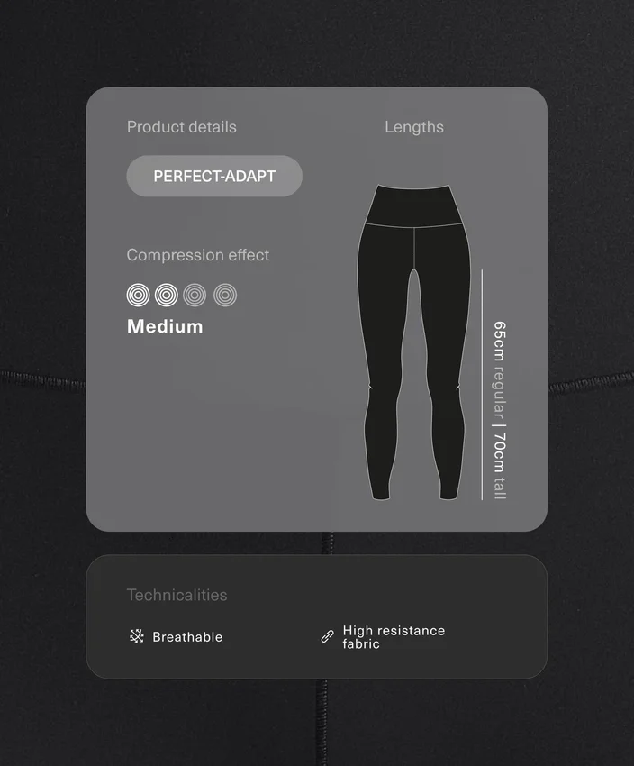 Colanți Perfect-Adapt cu talie înaltă și lungime până la gleznă Colanți Perfect-Adapt cu talie înaltă și lungime până la gleznă