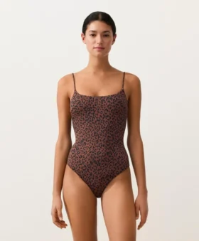 Costume de baie cu imprimeu leopard