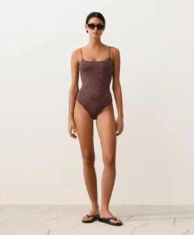 Costume de baie cu imprimeu leopard