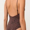 Costume de baie cu imprimeu leopard Costume de baie cu imprimeu leopard