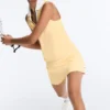 Fustă scurtă de pantaloni, cu două straturi Fustă scurtă de pantaloni, cu două straturi