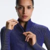 Geci ajustate din tricot cu nervuri