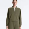 Geci bomber cu dungi, din modal Soft Touch Geci bomber cu dungi, din modal Soft Touch