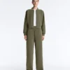 Geci bomber cu dungi, din modal Soft Touch Geci bomber cu dungi, din modal Soft Touch