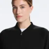 Geci bomber cu dungi, din modal Soft Touch Geci bomber cu dungi, din modal Soft Touch
