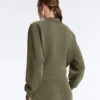 Geci bomber cu dungi, din modal Soft Touch Geci bomber cu dungi, din modal Soft Touch