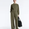 Geci bomber cu dungi, din modal Soft Touch Geci bomber cu dungi, din modal Soft Touch