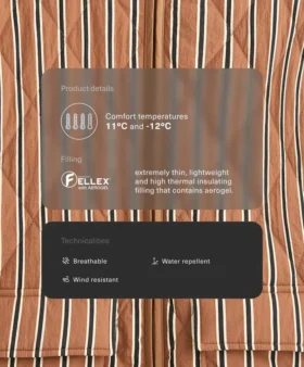 Geci căptușite cu Fellex® Aerogel, hidrofugă