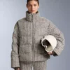 Geci căptușite cu imprimeu 80% puf și 20% pene Minardi Piume Ski 10K Geci căptușite cu imprimeu 80% puf și 20% pene Minardi Piume Ski 10K