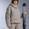 Geci căptușite cu imprimeu 80% puf și 20% pene Minardi Piume Ski 10K Geci căptușite cu imprimeu 80% puf și 20% pene Minardi Piume Ski 10K