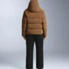 Geci căptușite din satin 80% puf și 20% pene Minardi Piume Ski rezistentă la apă