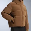 Geci căptușite din satin 80% puf și 20% pene Minardi Piume Ski rezistentă la apă