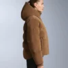 Geci căptușite din satin 80% puf și 20% pene Minardi Piume Ski rezistentă la apă