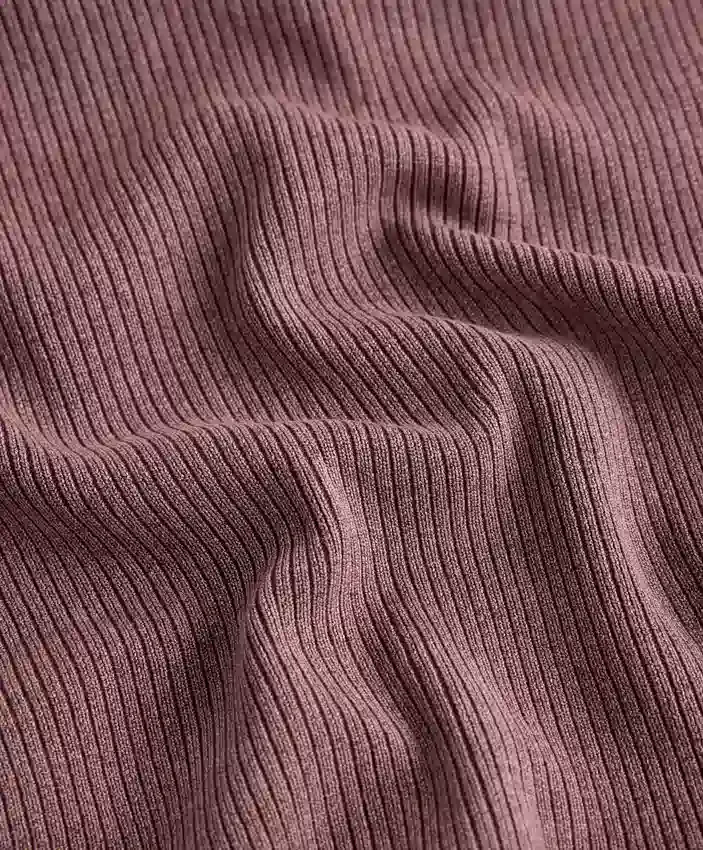 Geci cu glugă din tricot cu nervuri Geci cu glugă din tricot cu nervuri
