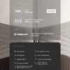 Geci de schi Primaloft® super-ajustate, rezistente la apă, cu blocuri de culoare Geci de schi Primaloft® super-ajustate, rezistente la apă, cu blocuri de culoare