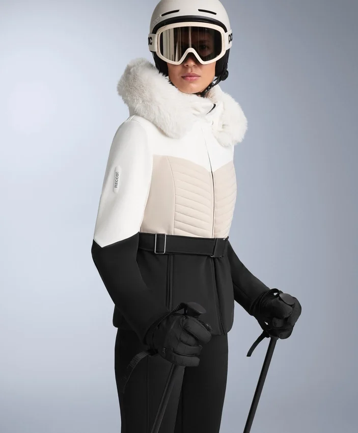 Geci de schi Super-Slim Fit Colourblock Primaloft® căptușite, rezistente la apă Geci de schi Super-Slim Fit Colourblock Primaloft® căptușite, rezistente la apă
