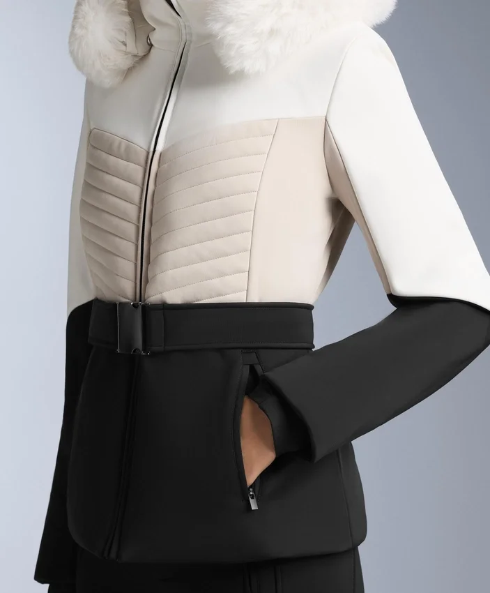Geci de schi Super-Slim Fit Colourblock Primaloft® căptușite, rezistente la apă Geci de schi Super-Slim Fit Colourblock Primaloft® căptușite, rezistente la apă