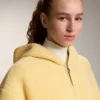 Geci din imitație de piele de oaie cu glugă Geci din imitație de piele de oaie cu glugă