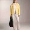 Geci din imitație de piele de oaie cu glugă Geci din imitație de piele de oaie cu glugă