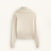 Geci din tricot cu fermoar contrastant Geci din tricot cu fermoar contrastant