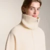 Geci din tricot cu guler înalt Geci din tricot cu guler înalt