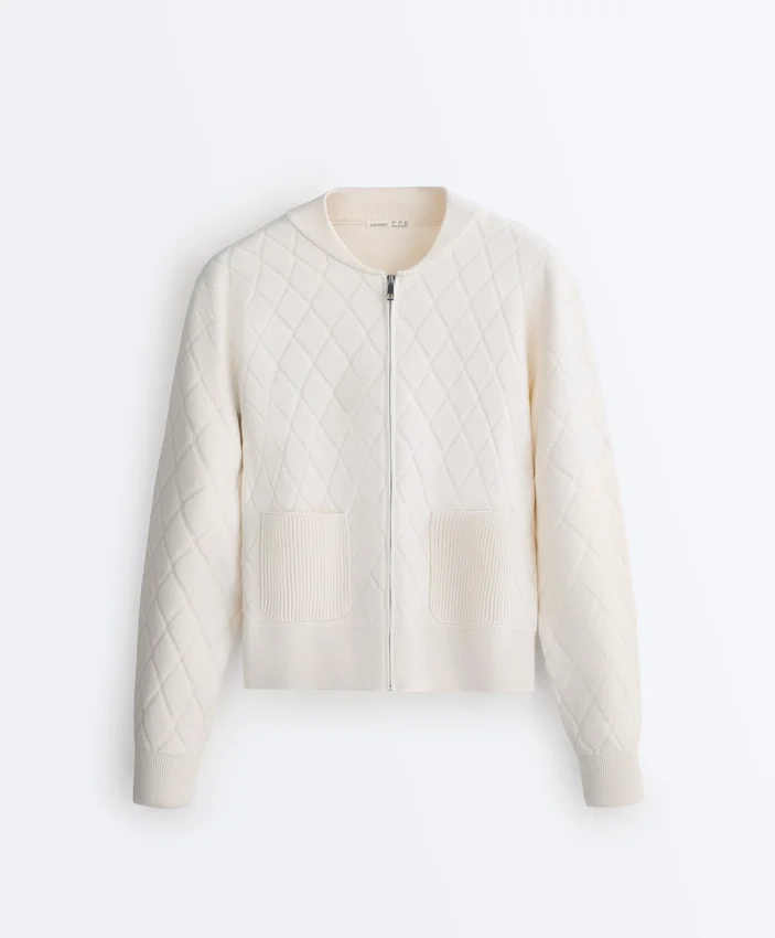 Geci din tricot cu model argyle Geci din tricot cu model argyle