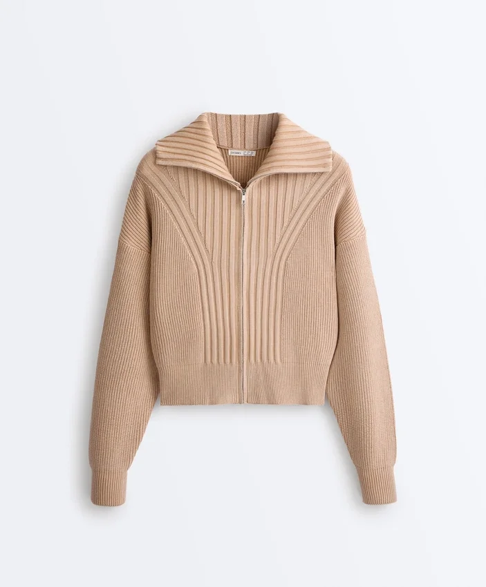 Geci din tricot cu nervuri Geci din tricot cu nervuri
