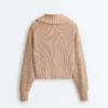 Geci din tricot cu nervuri Geci din tricot cu nervuri