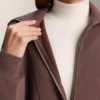 Geci din tricot cu nervuri periat, cu modal