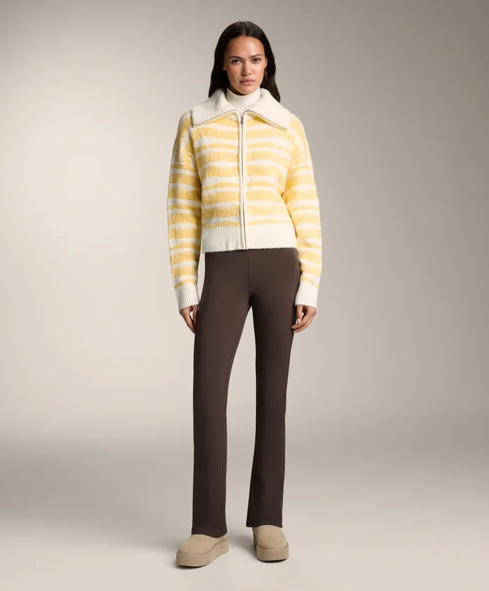 Geci din tricot jacquard cu dungi Geci din tricot jacquard cu dungi