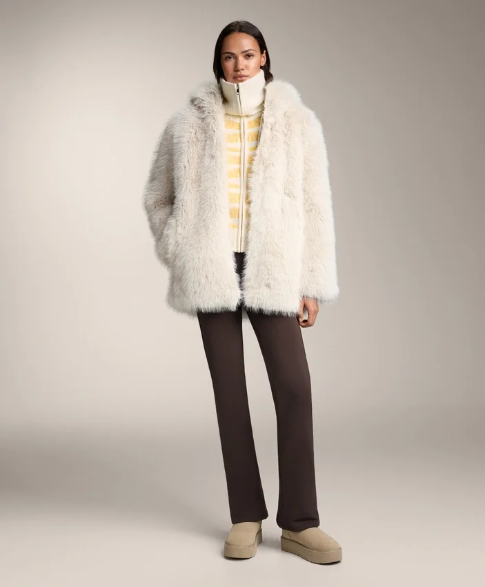 Geci din tricot jacquard cu dungi Geci din tricot jacquard cu dungi